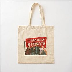 The Red Clay Stray Graphic Cotton Tote Bag