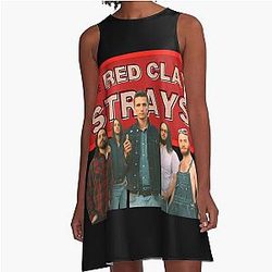 The Red Clay A-Line Dress