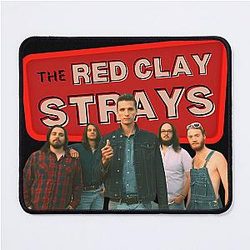 The Red Clay Graphic Art Mouse Pad