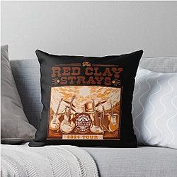 The Red Clay Concert Tour Throw Pillow
