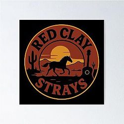 2025 The Red Clay Stray Tour Poster