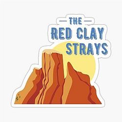The Red Clay Stray Graphic Sticker