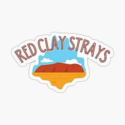 The Red Clay Strays Art Sticker