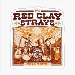 The Red Clay Strays Tour Sticker