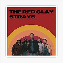 The Red Clay Strays Art Sticker