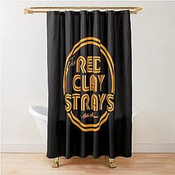 The Red Clay Stray Shower Curtain