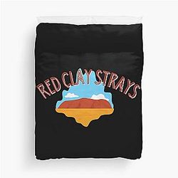 The Red Clay Stray Art Duvet Cover
