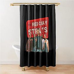 The Red Clay Stray Shower Curtain