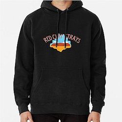 The Red Clay Stripes Art Sweater Hoodie