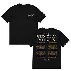 Red Clay Strays Grateful Tour 2026 HTCT2108 The Red Clay Strays T-Shirts