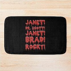 The Rocky Horror Picture Show Dr. Scott Janet Brad Bath Mat