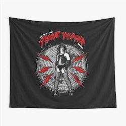 Rock The Rocky Horror Picture Show Time Warp Graphic for Fan Tapestry