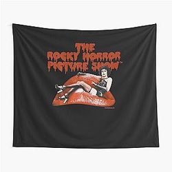 Endowed Mad Scientist The Rocky Horror Picture Show Dr Frank N Furter Logo Tapestry