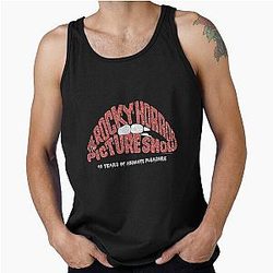 The Rocky Horror Picture Show 45 Year Glitter Lips Logo Tank Top