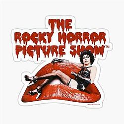 The Rocky Horror Picture Show Dr. Frank-N-Furter Logo Sticker