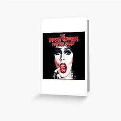 The Rocky Horror Picture Show Movie Film Greeting Card