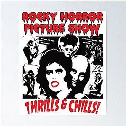 Endowed Mad Scientist The Rocky Horror Picture Show Funny Poster