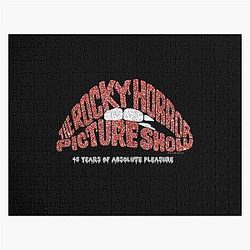 The Rocky Horror Picture Show 45 Year Glitter Logo Jigsaw Puzzle