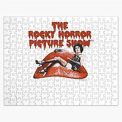 Bands The Rocky Horror Picture Show Dr Frank N Furter Logo Funny Men's Fan Jigsaw Puzzle