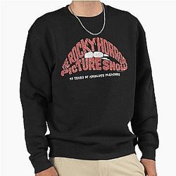 The Rocky Horror Picture Show 45 Year Glitter Logo Pullover Sweatshirt