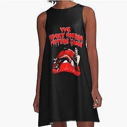 Endowed Mad Scientist The Rocky Horror Picture Show A-Line Dress
