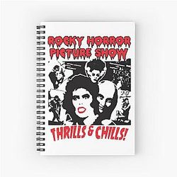Endowed Mad Scientist Perfect Life The Rocky Horror Picture Show Spiral Notebook