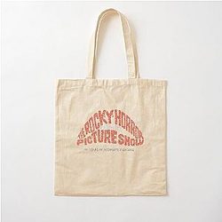 The Rocky Horror Picture Show 45 Year Glitter Lips Cotton Tote Bag
