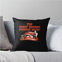 The Rocky Horror Picture Show Frank N Furter Logo Essential Throw Pillow