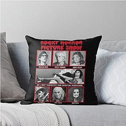 The Rocky Horror Picture Show Group Yearbook Box Pillow Cover