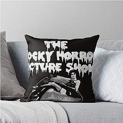 The Rocky Horror Picture Show Dr Frank N Furter Retro Musical Tee Gift for Throw Pillow
