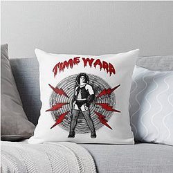 Endowed Mad Scientist Perfect Life for Rocky Horror Fans Throw Pillow