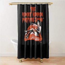 The Rocky Horror Picture Show Frank N Furter Logo Shower Curtain