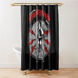 Rock Rocky Horror Picture Show Time Warp Graphic For Fan Shower Curtain