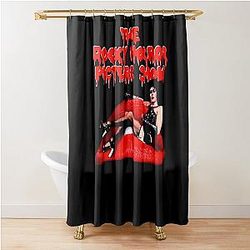 Endowed Mad Scientist Perfect Life The Rocky Horror Picture Show Retro Vintage Shower Curtain