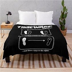 The Rocky Horror Picture Show Time Warp Throw Blanket