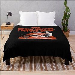 Endowed Scientist The Rocky Horror Picture Show Dr Frank N Furter Logo Cute Throw Blanket