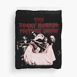 The Rocky Horror Picture Show Group Tonal Duvet Cover