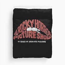 The Rocky Horror Picture Show 45 Year Glitter Lips Duvet Cover