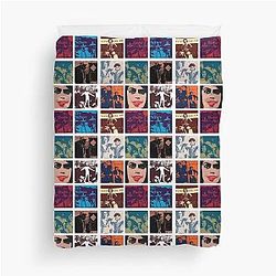 The Rocky Horror Picture Show cult classic film duvet cover.