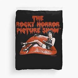 Endowed Mad Scientist The Rocky Horror Picture Show Dr Frank-N-Furter Logo Duvet Cover