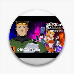 The Shy Hero And The Assassin Princesses Merchandise For Fans The Shy Hero And The Assassin Princesses Pins