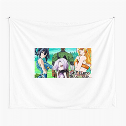 The Shy Hero And The Assassin Princesses Merchandise The Shy Hero And The Assassin Princesses Tapestries
