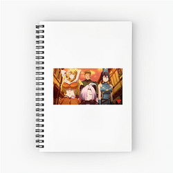 The Shy Hero And The Assassin Princesses Signature The Shy Hero And The Assassin Princesses Notebook