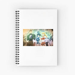 The Shy Hero And The Assassin Princesses Merch For Fans The Shy Hero And The Assassin Princesses Notebook