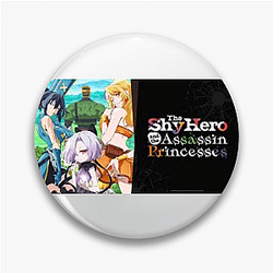The Shy Hero And The Assassin Princesses Merch The Shy Hero And The Assassin Princesses Pins