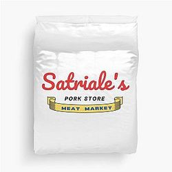 Satriale's Sopranos Duvet Cover