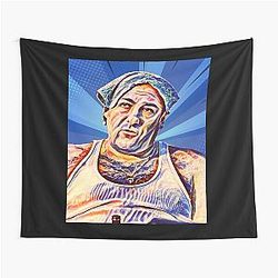 The Sopranos Fan Art Gifts for Sopranos Fans Tony Soprano with Towel on his Head Tapestry