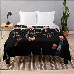 The Soprano Signed Throw Blanket