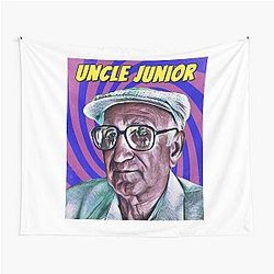 Uncle Junior - The Sopranos - Tony Soprano Fan Art Gifts for Sopranos Fans Tapestry
