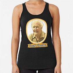 The Sopranos - Tony Soprano Fan Art Gifts for Sopranos Fans - Feech's Peaches Racerback Tank Top